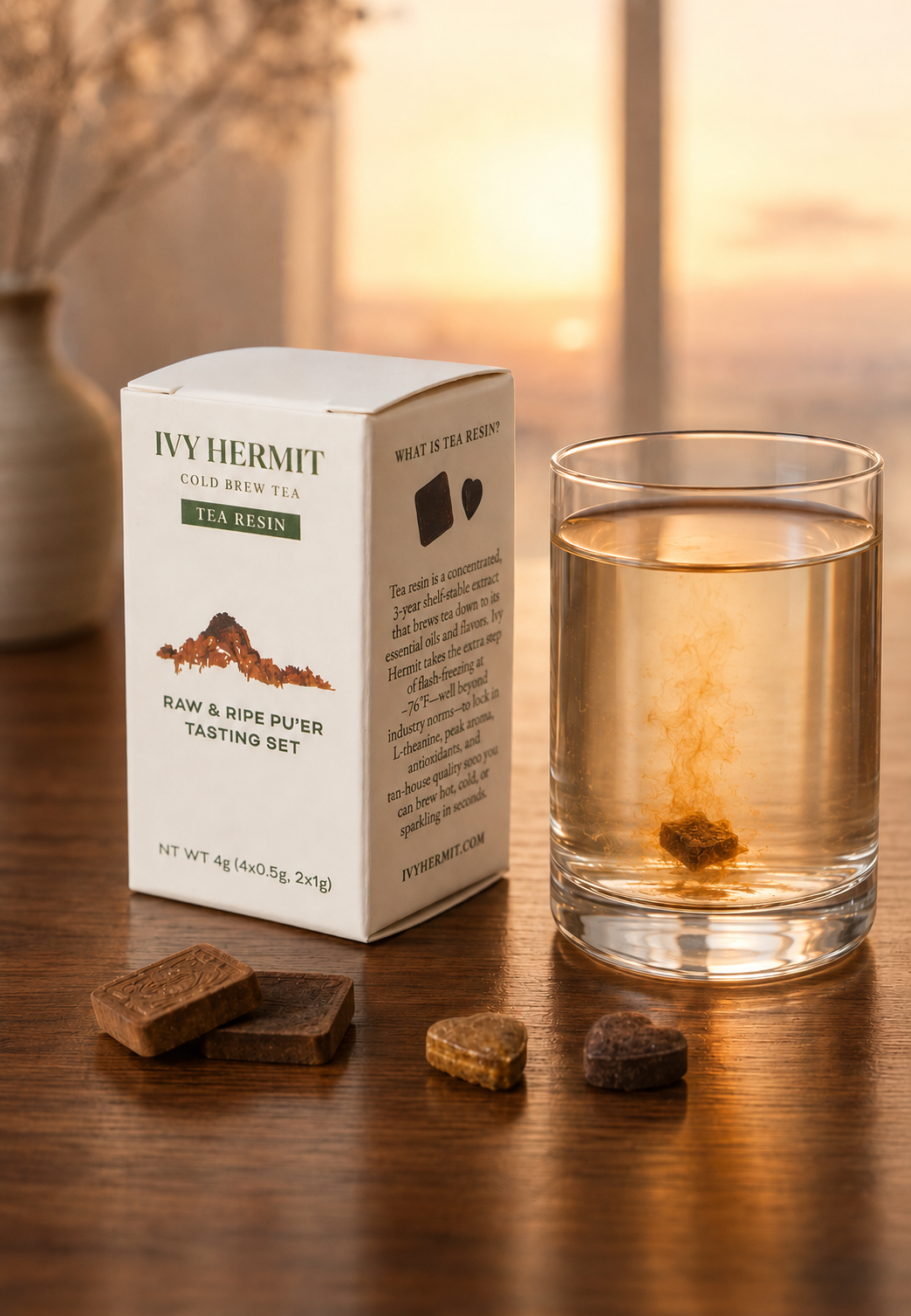 Pu'er Resin Tasting Set